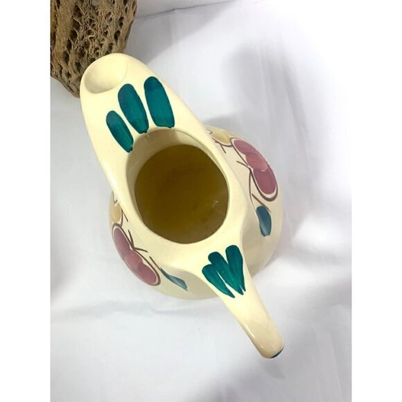 Vintage Purinton Dutch Jug Pitcher Hand Painted Fruit - Picture 6 of 10